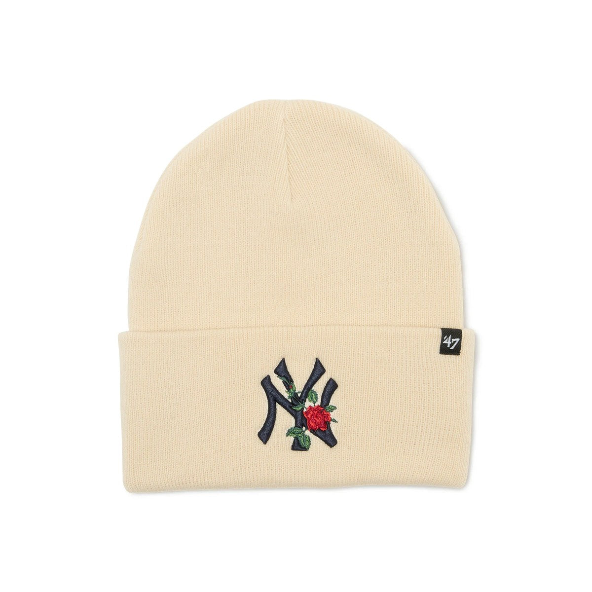 ’47 BRAND New York Yankees - CUFF KNIT Thorn NATURAL【14858251 47A B-THRNK17ACE-NT】