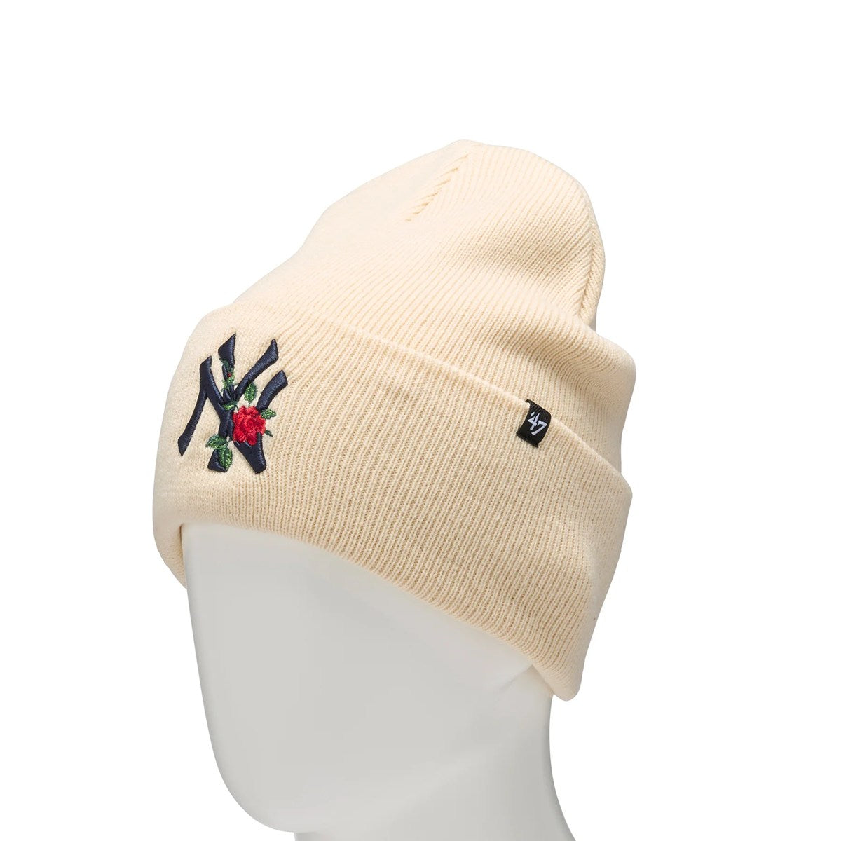 ’47 BRAND New York Yankees - CUFF KNIT Thorn NATURAL【14858251 47A B-THRNK17ACE-NT】