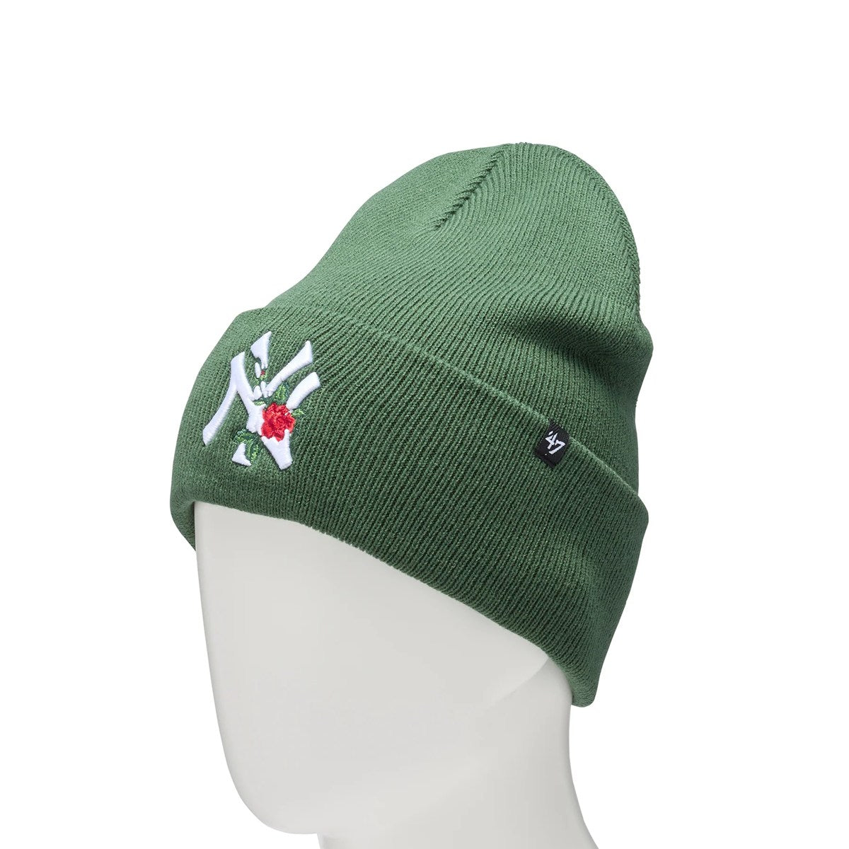 ’47 BRAND New York Yankees - CUFF KNIT Thorn DARK GREEN 【14858252 47A B-THRNK17ACE-DG】