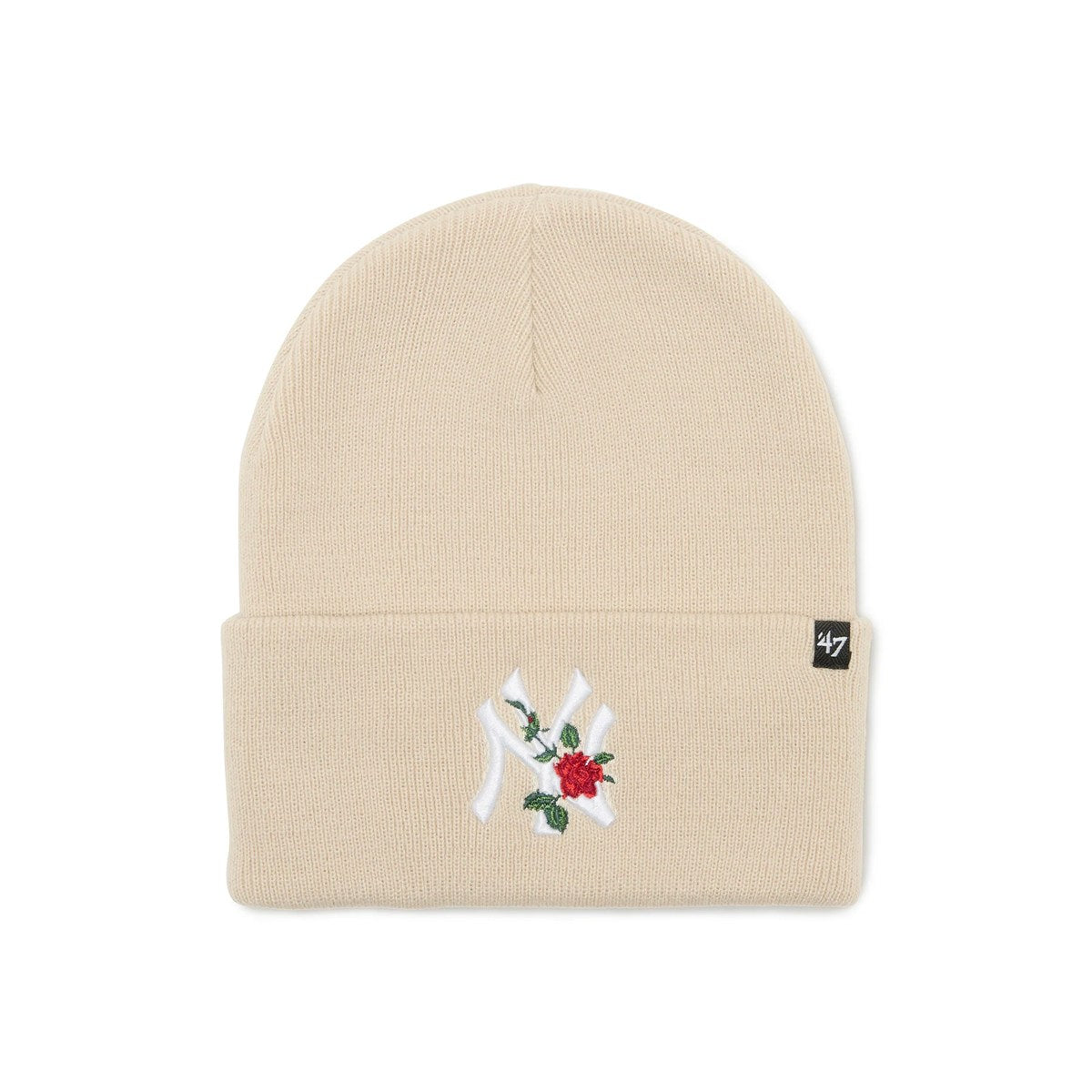 ’47 BRAND New York Yankees - CUFF KNIT Thorn BONE 【14858253 47A B-THRNK17ACE-BN】