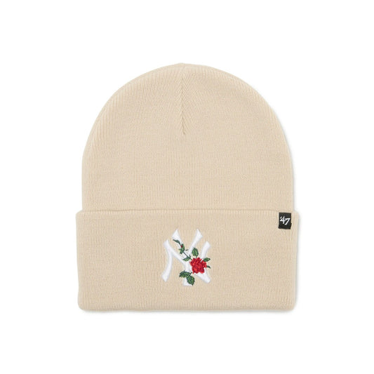 ’47 BRAND New York Yankees - CUFF KNIT Thorn BONE 【14858253 47A B-THRNK17ACE-BN】