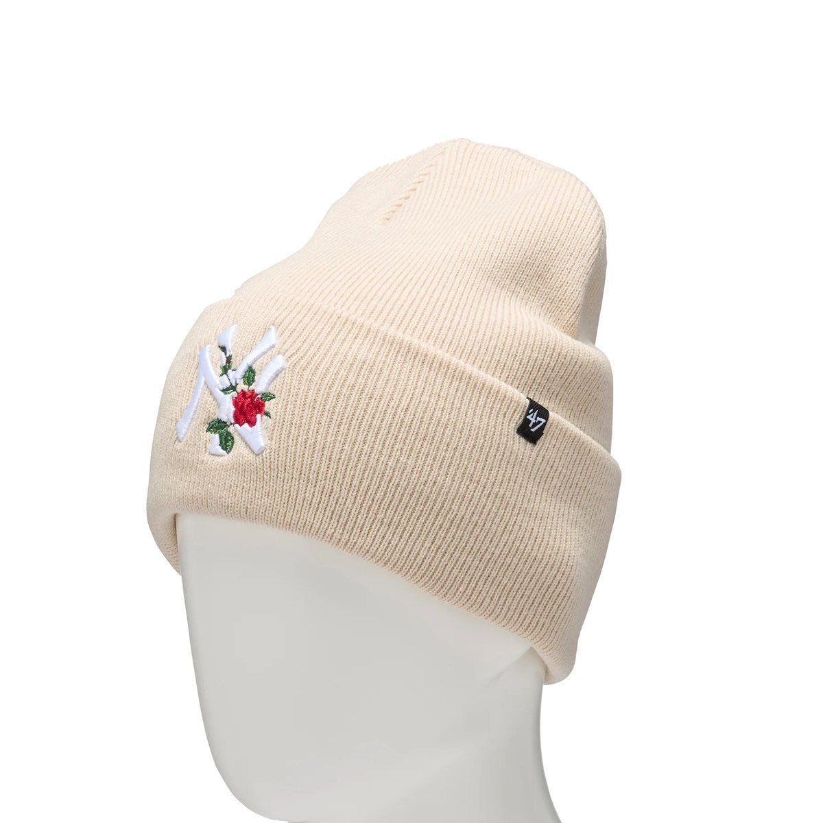 ’47 BRAND New York Yankees - CUFF KNIT Thorn BONE 【14858253 47A B-THRNK17ACE-BN】