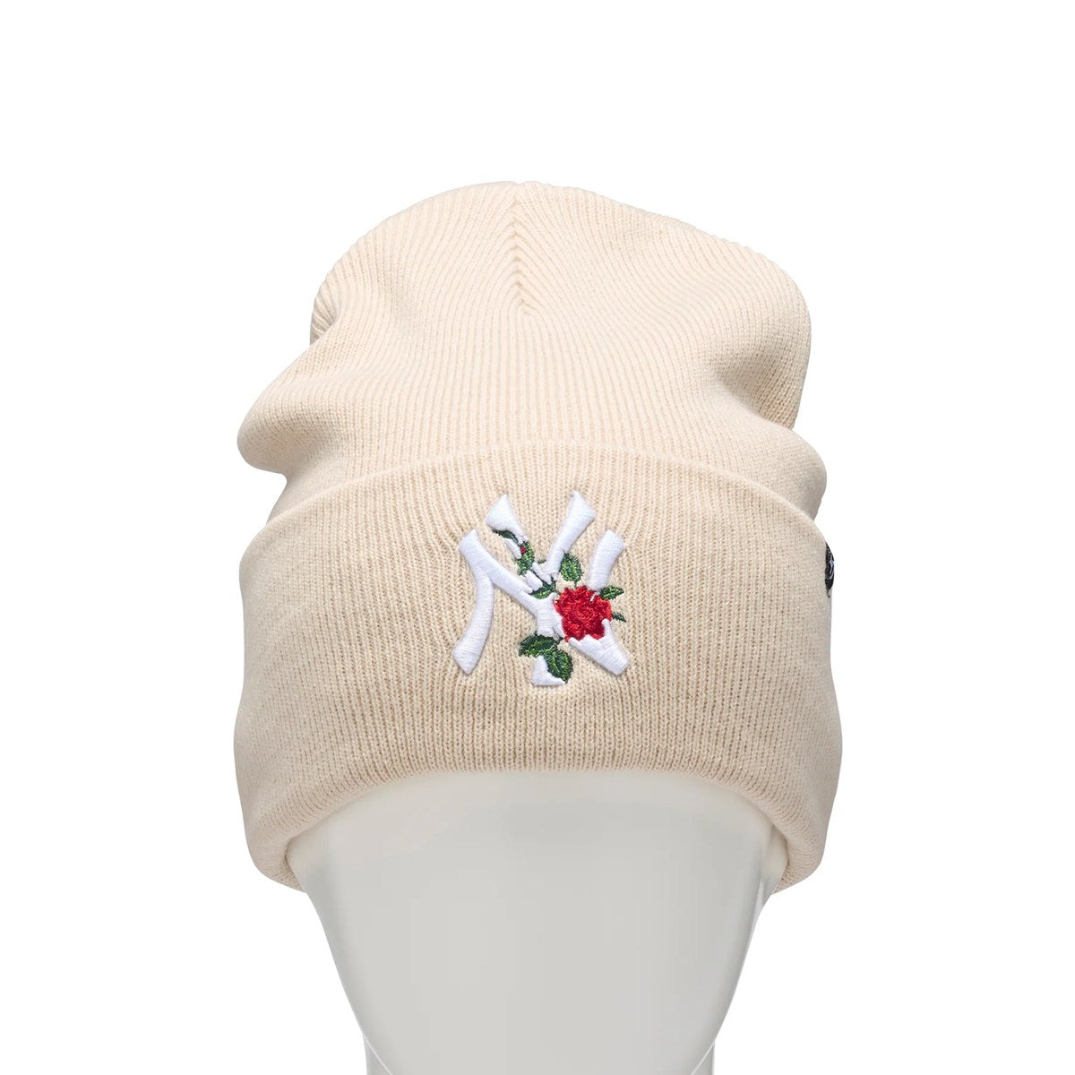 ’47 BRAND New York Yankees - CUFF KNIT Thorn BONE 【14858253 47A B-THRNK17ACE-BN】