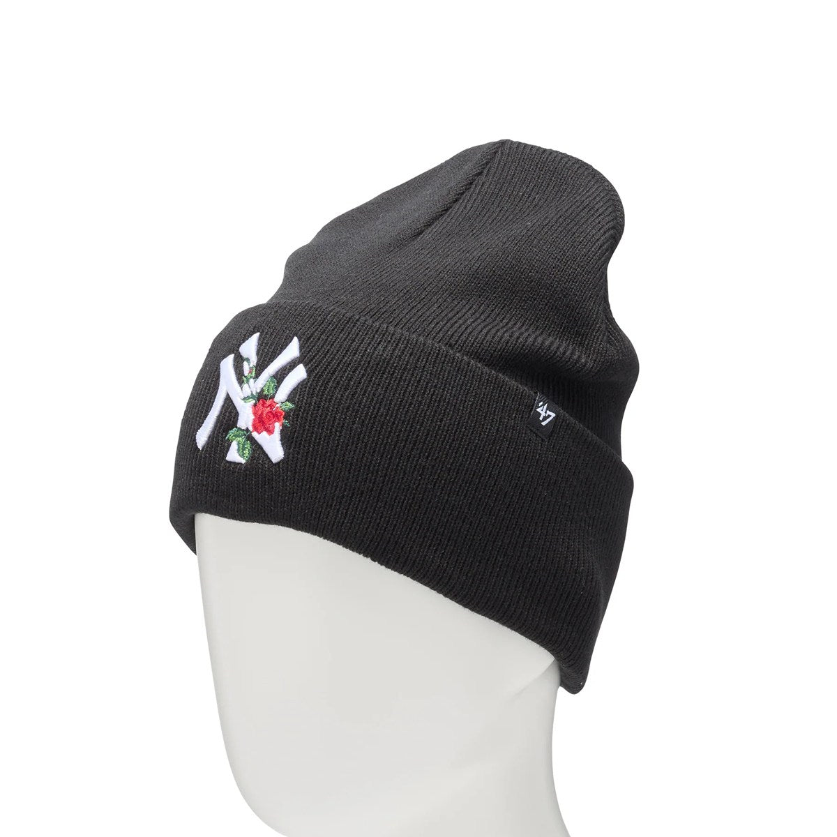 ’47 BRAND New York Yankees - CUFF KNIT Thorn BLACK 【14858254 47A B-THRNK17ACE-BK】