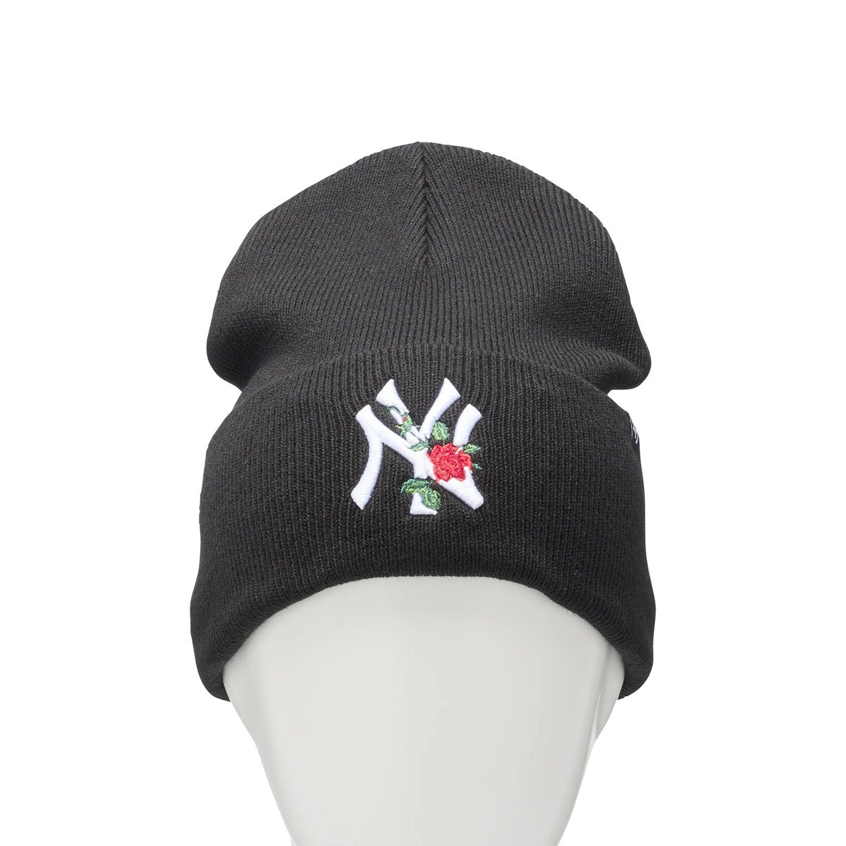 ’47 BRAND New York Yankees - CUFF KNIT Thorn BLACK 【14858254 47A B-THRNK17ACE-BK】
