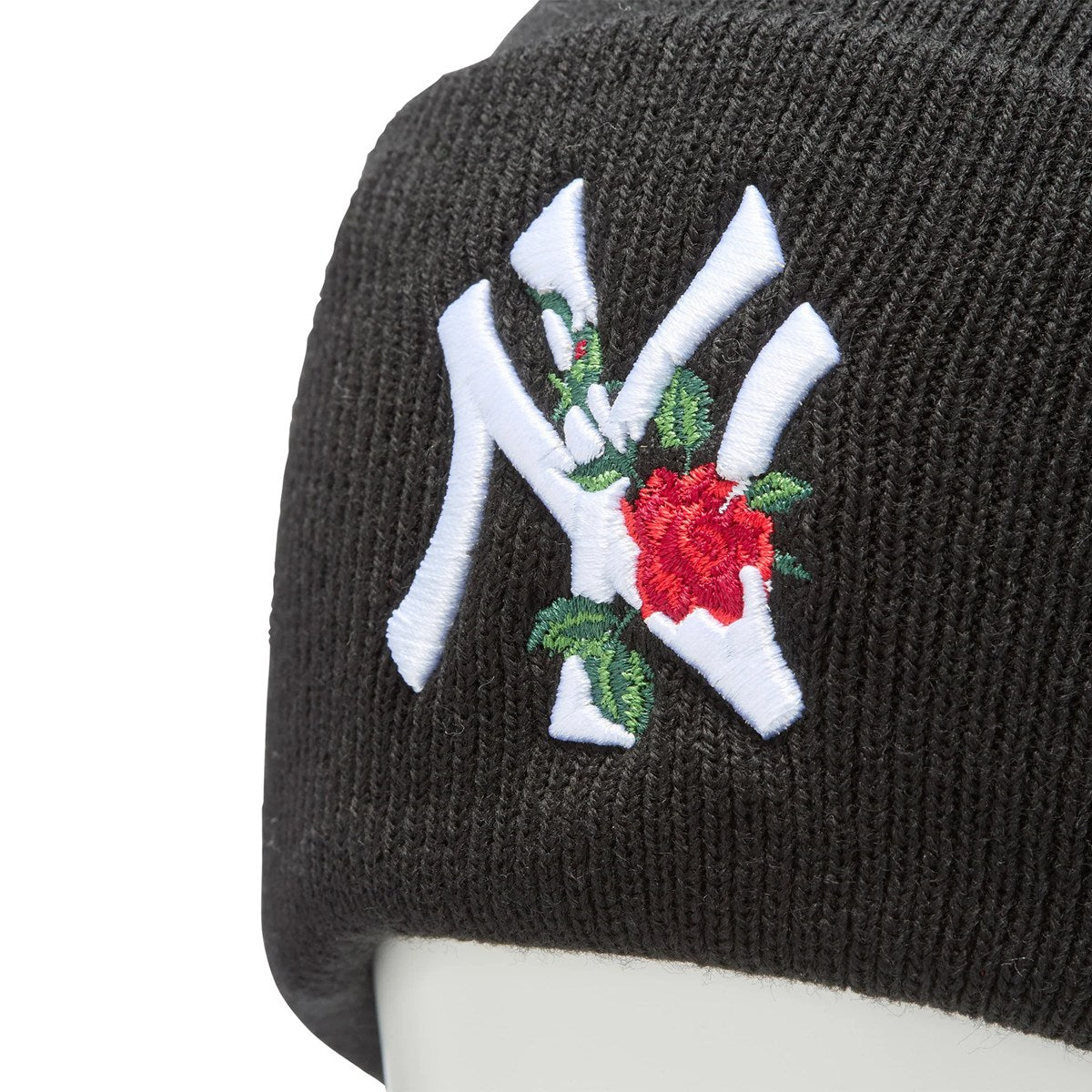 ’47 BRAND New York Yankees - CUFF KNIT Thorn BLACK 【14858254 47A B-THRNK17ACE-BK】