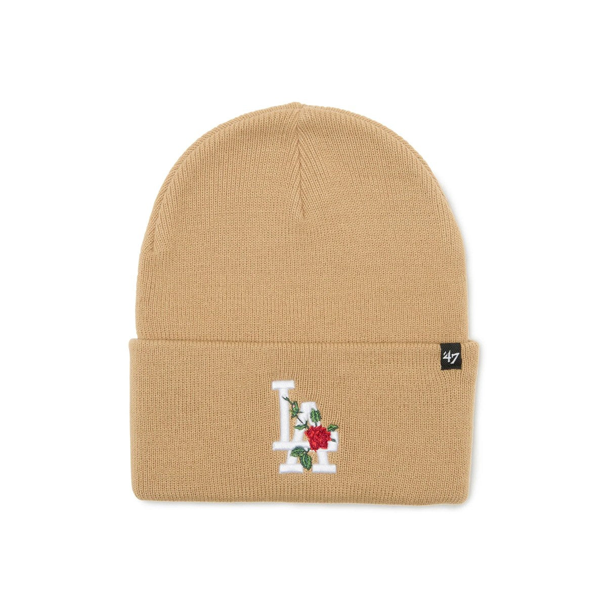 ’47 BRAND Los Angeles Dodgers - CUFF KNIT Thorn KHAKI【14858255 47A B-THRNK12ACE-KH】