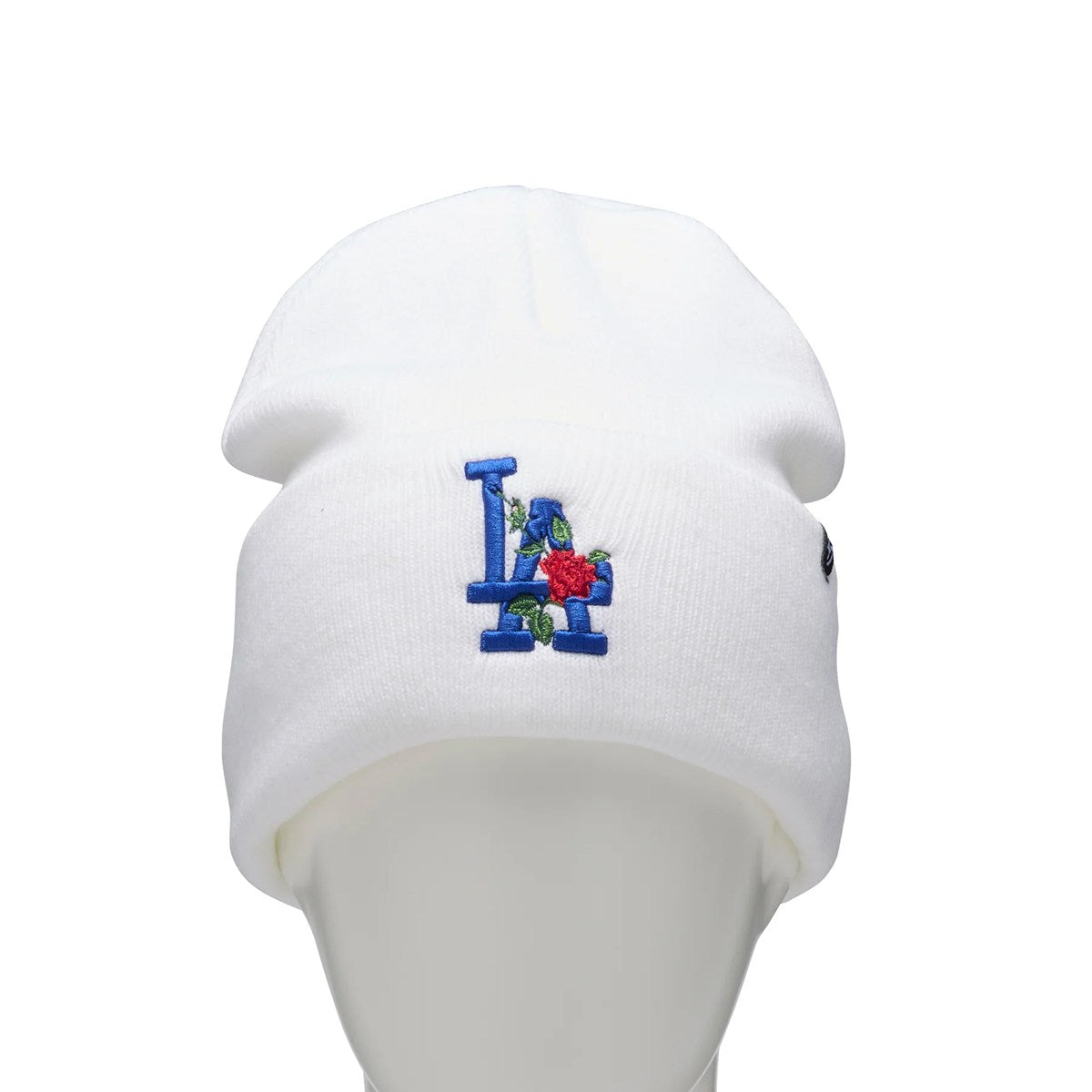 ’47 BRAND Los Angeles Dodgers - CUFF KNIT Thorn WHITE【14858256 47A B-THRNK12ACE-WH】