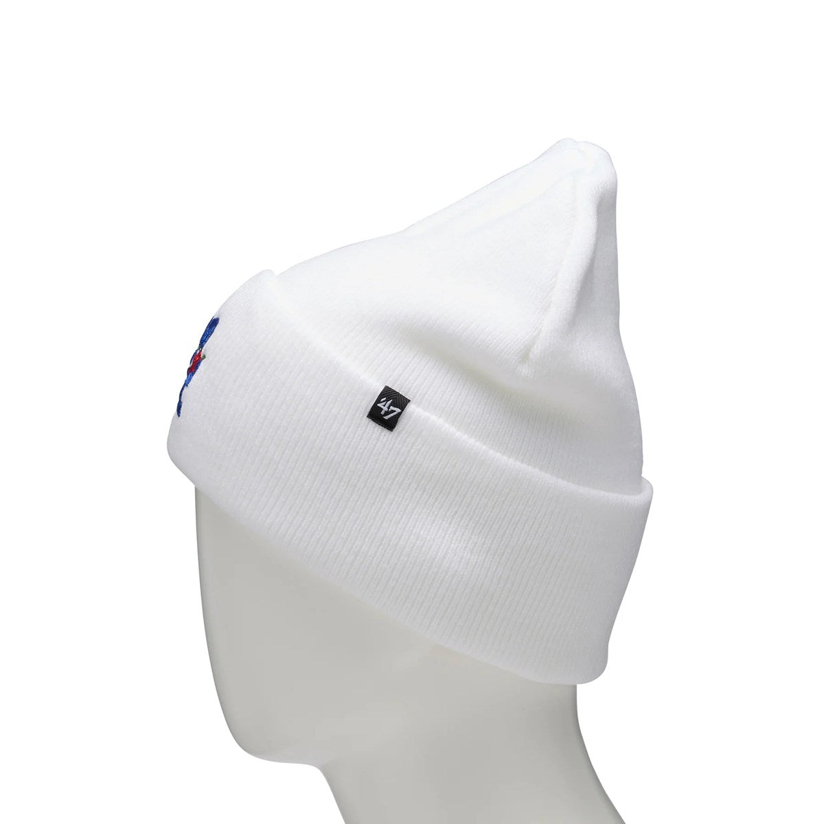 ’47 BRAND Los Angeles Dodgers - CUFF KNIT Thorn WHITE【14858256 47A B-THRNK12ACE-WH】