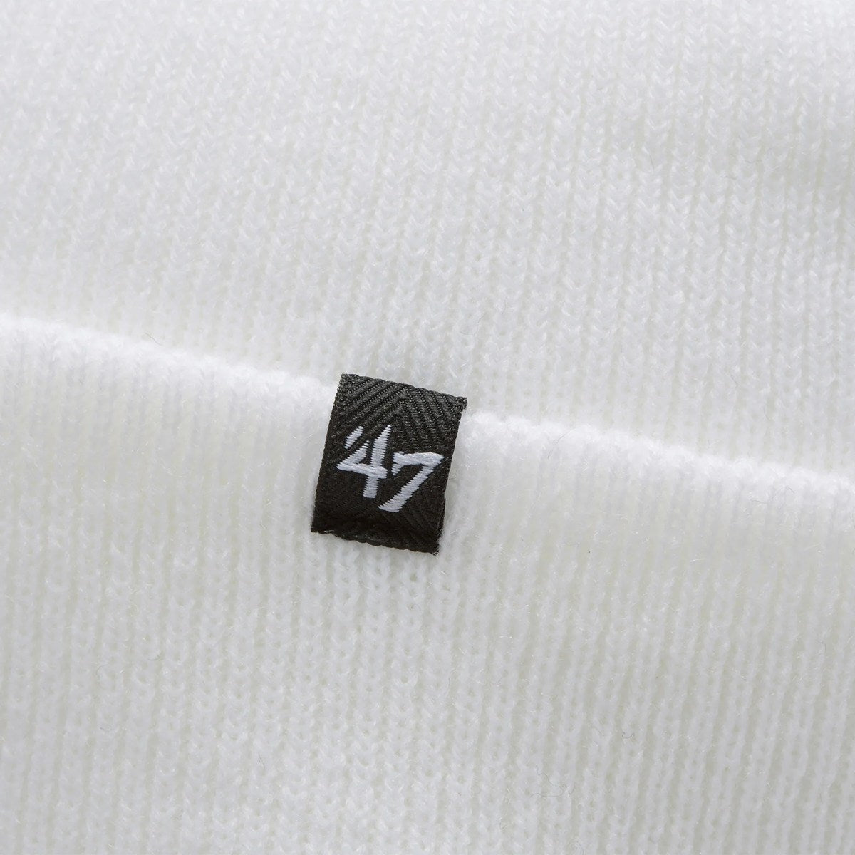 ’47 BRAND Los Angeles Dodgers - CUFF KNIT Thorn WHITE【14858256 47A B-THRNK12ACE-WH】