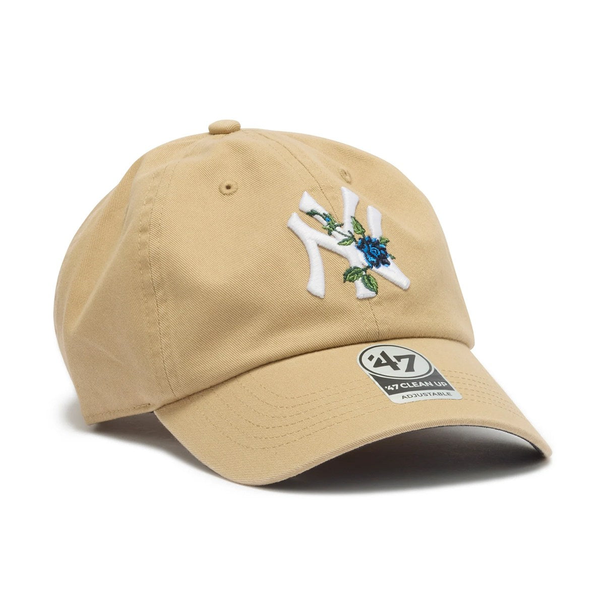 ’47 BRAND New York Yankees - CLEAN UP With Icon KHAKI【14858259 47A B-THRNC17GWS-KHB】