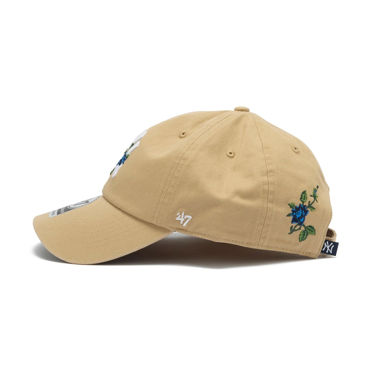 ’47 BRAND New York Yankees - CLEAN UP With Icon KHAKI【14858259 47A B-THRNC17GWS-KHB】