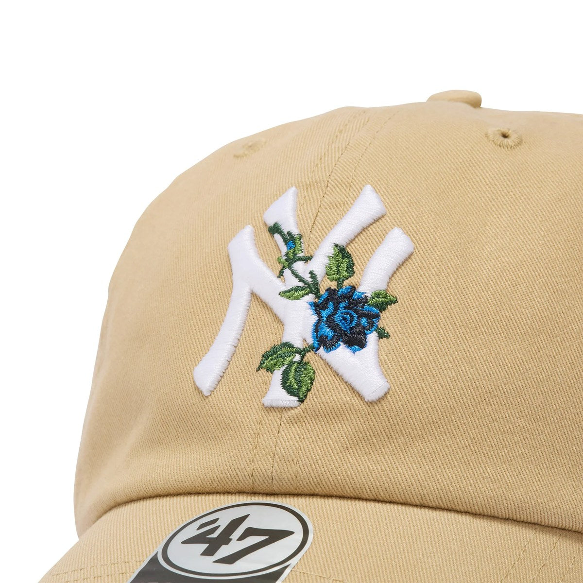 ’47 BRAND New York Yankees - CLEAN UP With Icon KHAKI【14858259 47A B-THRNC17GWS-KHB】