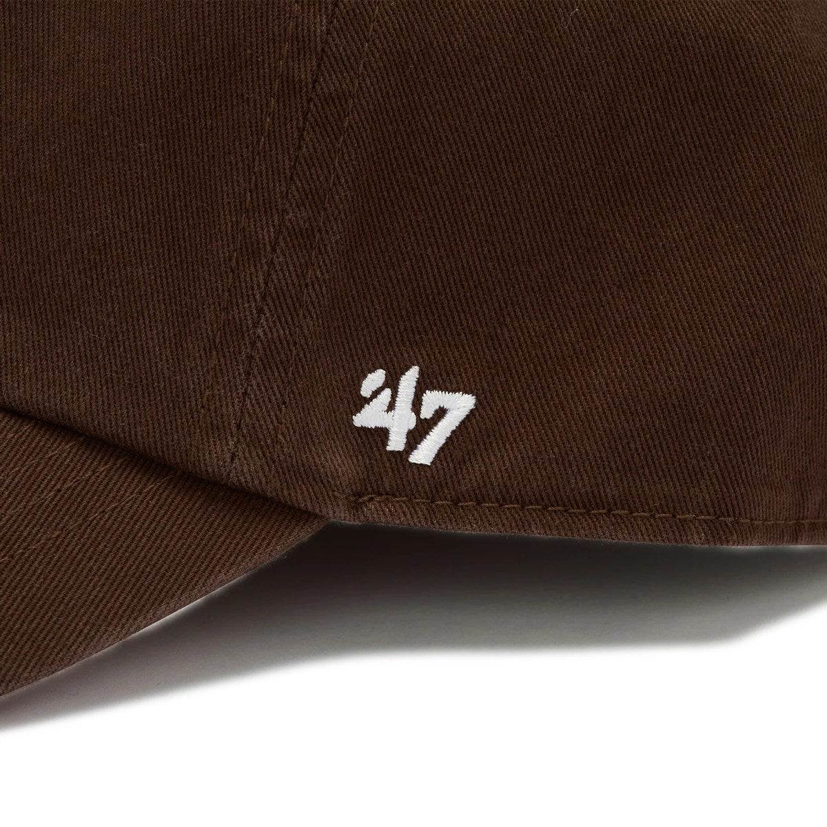 ’47 BRAND New York Yankees - CLEAN UP With Icon KHAKI 【14858260 47A B-THRNC17GWS-BW】