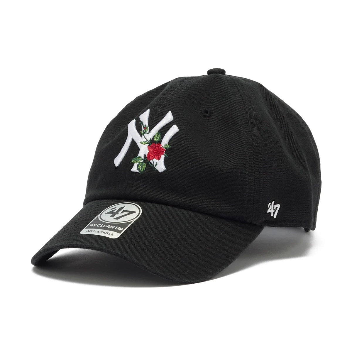 ’47 BRAND New York Yankees - CLEAN UP With Icon BLACK 【14858261 47A B-THRNC17GWS-BKA】