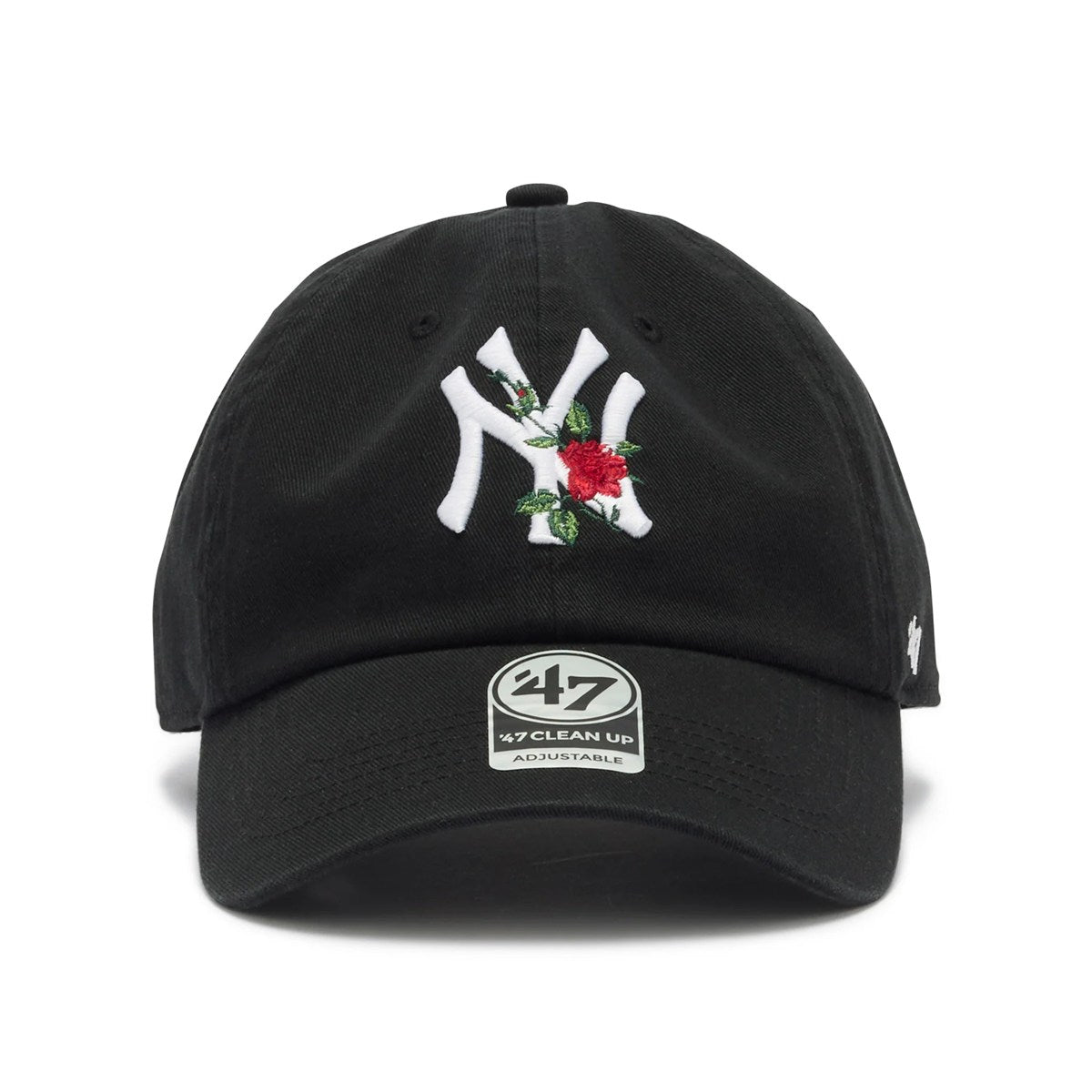 ’47 BRAND New York Yankees - CLEAN UP With Icon BLACK 【14858261 47A B-THRNC17GWS-BKA】