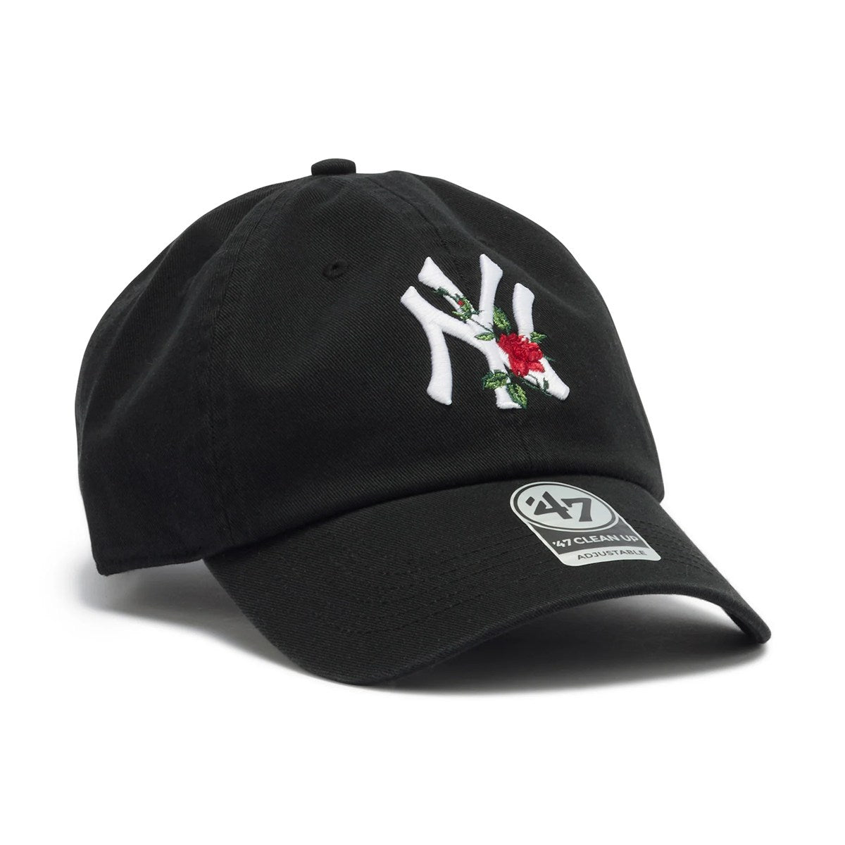 ’47 BRAND New York Yankees - CLEAN UP With Icon BLACK 【14858261 47A B-THRNC17GWS-BKA】