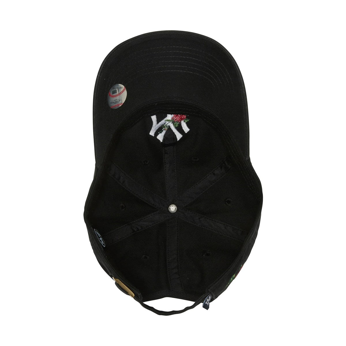 ’47 BRAND New York Yankees - CLEAN UP With Icon BLACK 【14858261 47A B-THRNC17GWS-BKA】