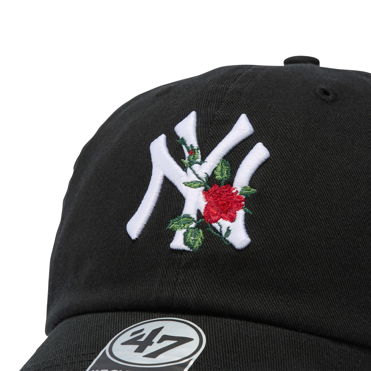 ’47 BRAND New York Yankees - CLEAN UP With Icon BLACK 【14858261 47A B-THRNC17GWS-BKA】