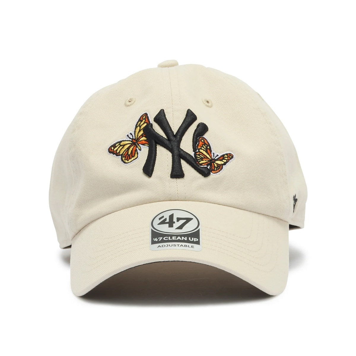 ’47 BRAND New York Yankees - CLEAN UP With Icon BONE 【14858262 47A B-ICACL17GWS-BN】