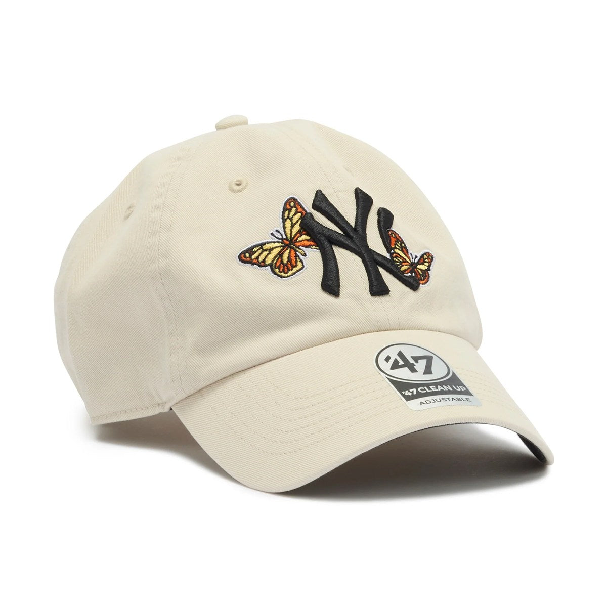 ’47 BRAND New York Yankees - CLEAN UP With Icon BONE 【14858262 47A B-ICACL17GWS-BN】