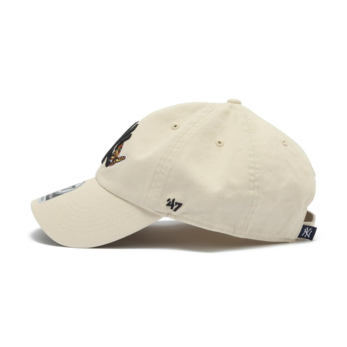 ’47 BRAND New York Yankees - CLEAN UP With Icon BONE 【14858262 47A B-ICACL17GWS-BN】