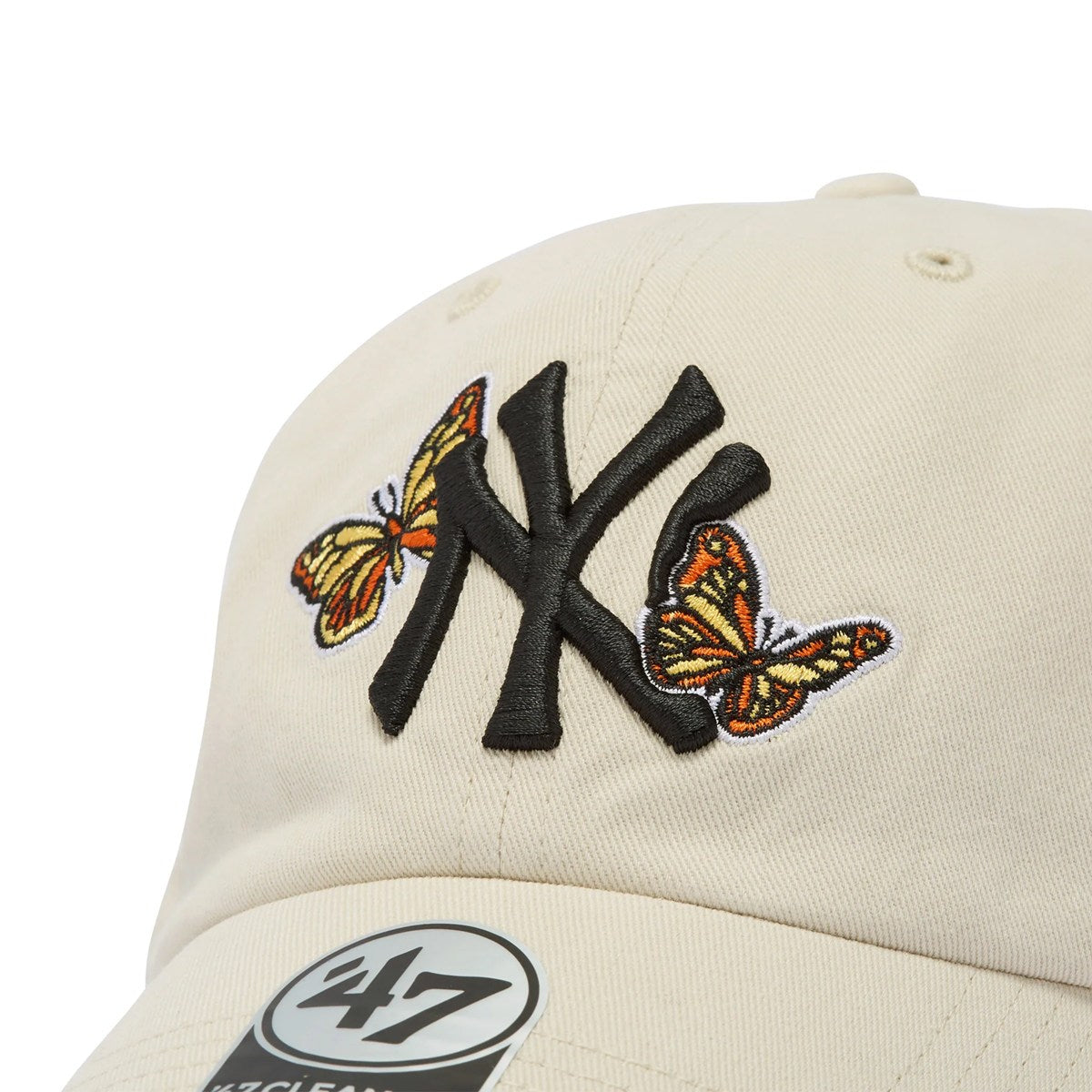 ’47 BRAND New York Yankees - CLEAN UP With Icon BONE 【14858262 47A B-ICACL17GWS-BN】