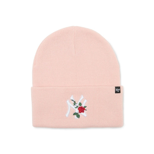’47 BRAND New York Yankees - CUFF KNIT Thorn PINK 【14858269 47A B-THRNK17ACE-PK】