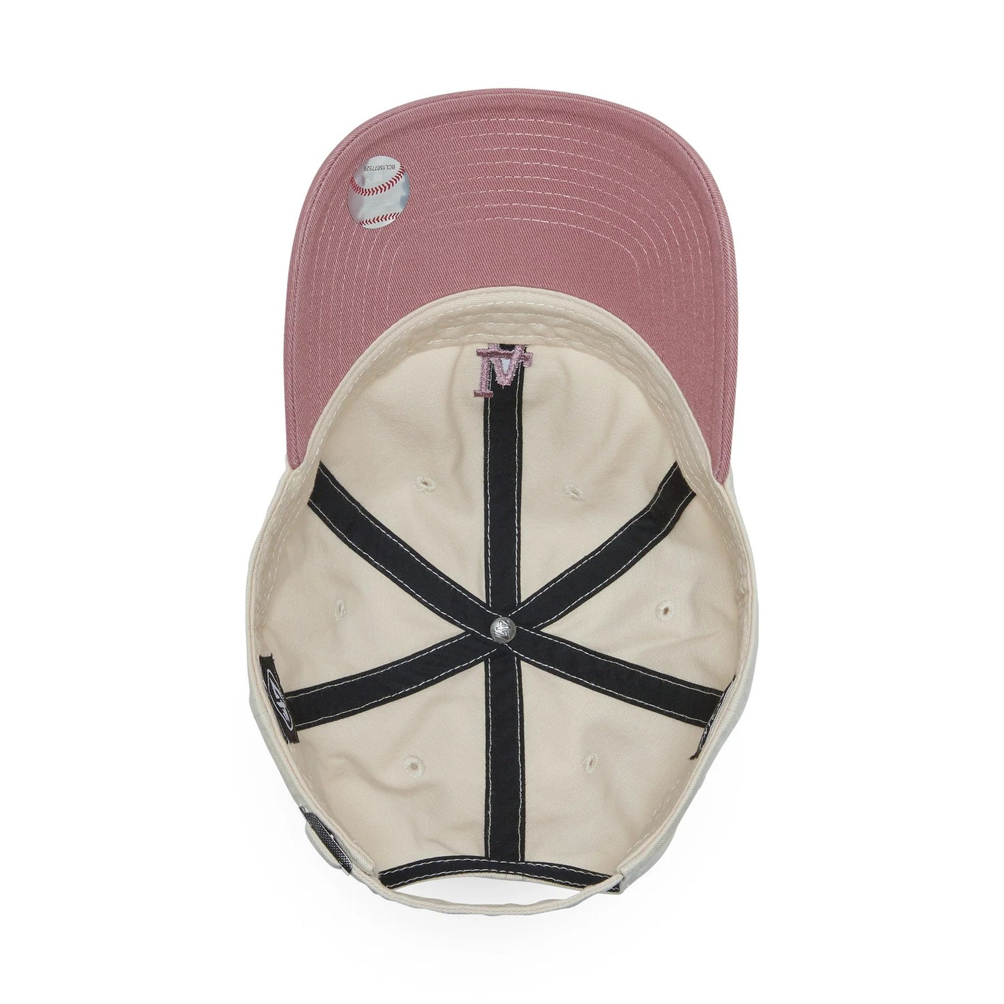 ’47 BRAND New York Yankees - BASE RUNNER TWO TONE NATURAL/MAUVE 【14858280 47A B-BSRTT12GWS-NT】