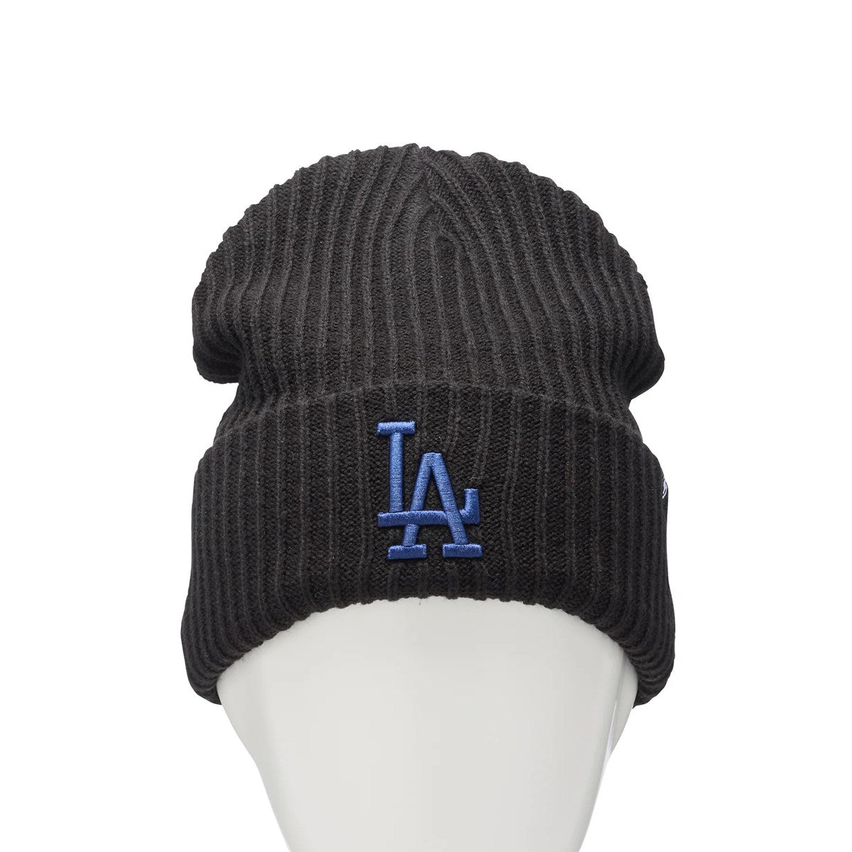 ’47 BRAND Los Angeles Dodgers - CUFF KNIT Harbor BLACK/BLUE【14858285 47A B-HRBRC12ACE-BK】