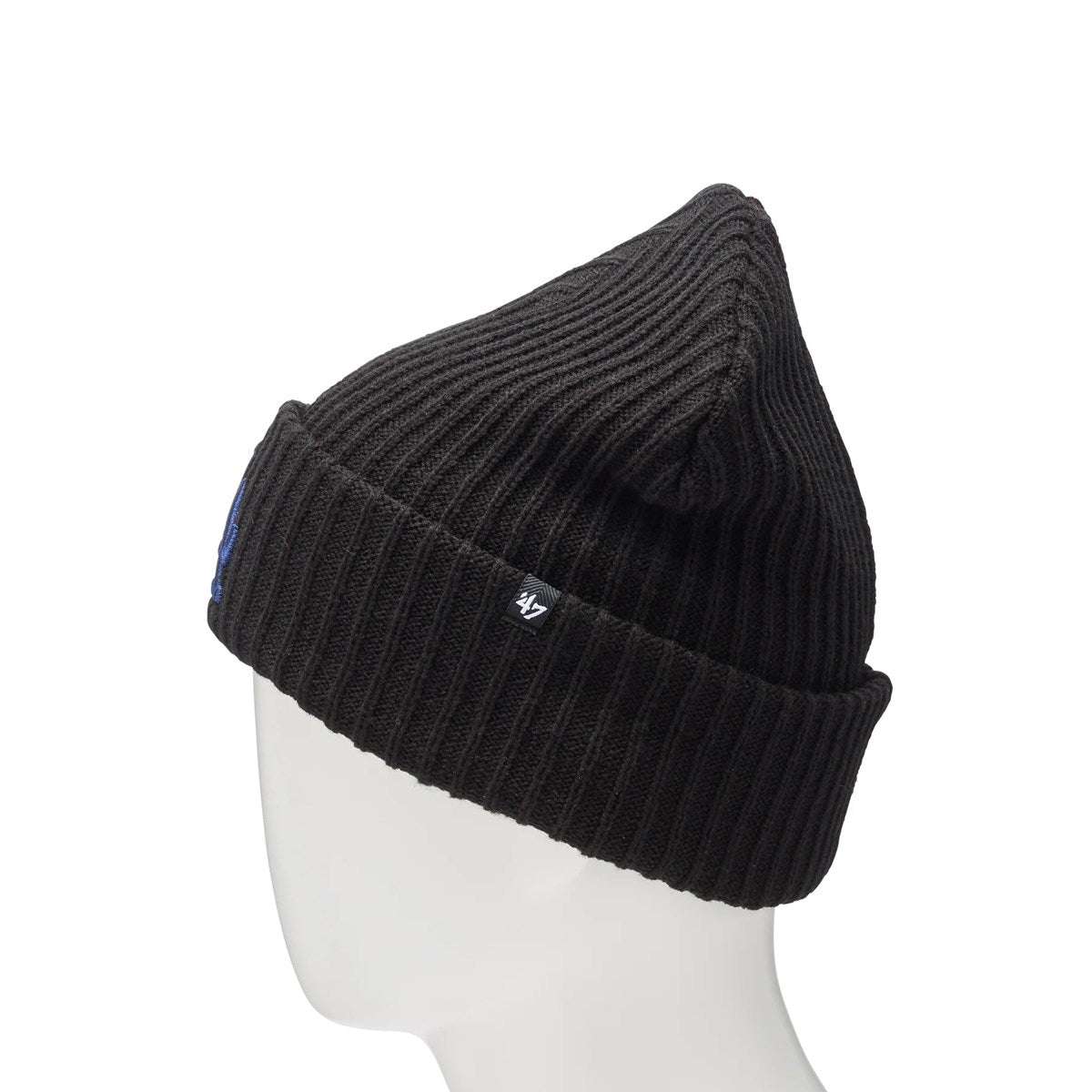 ’47 BRAND Los Angeles Dodgers - CUFF KNIT Harbor BLACK/BLUE【14858285 47A B-HRBRC12ACE-BK】