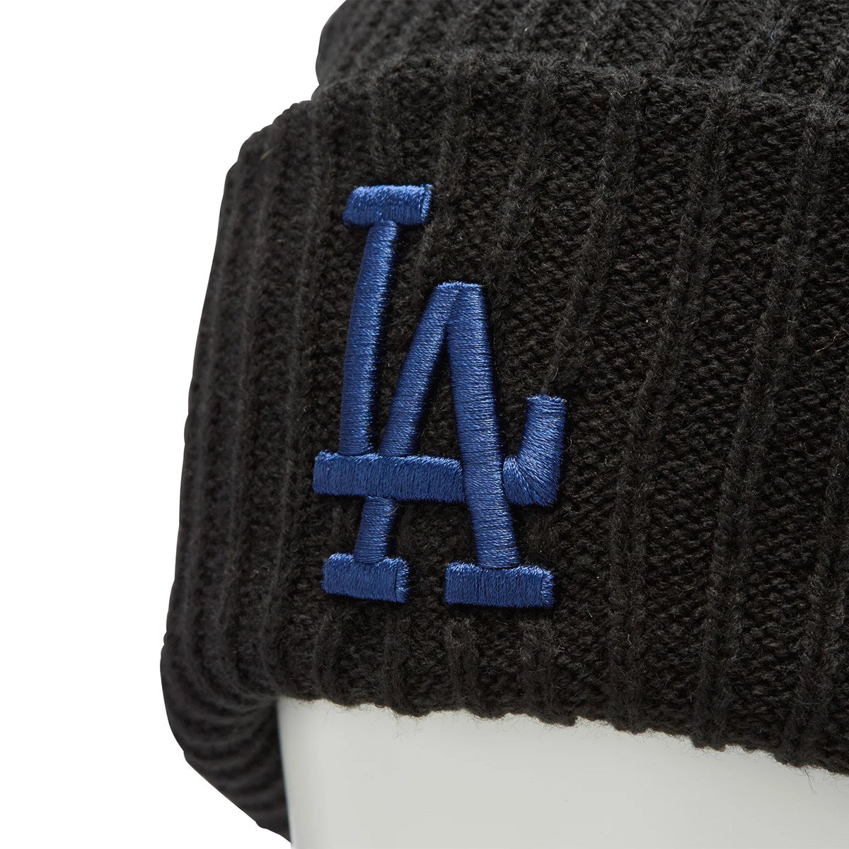 ’47 BRAND Los Angeles Dodgers - CUFF KNIT Harbor BLACK/BLUE【14858285 47A B-HRBRC12ACE-BK】