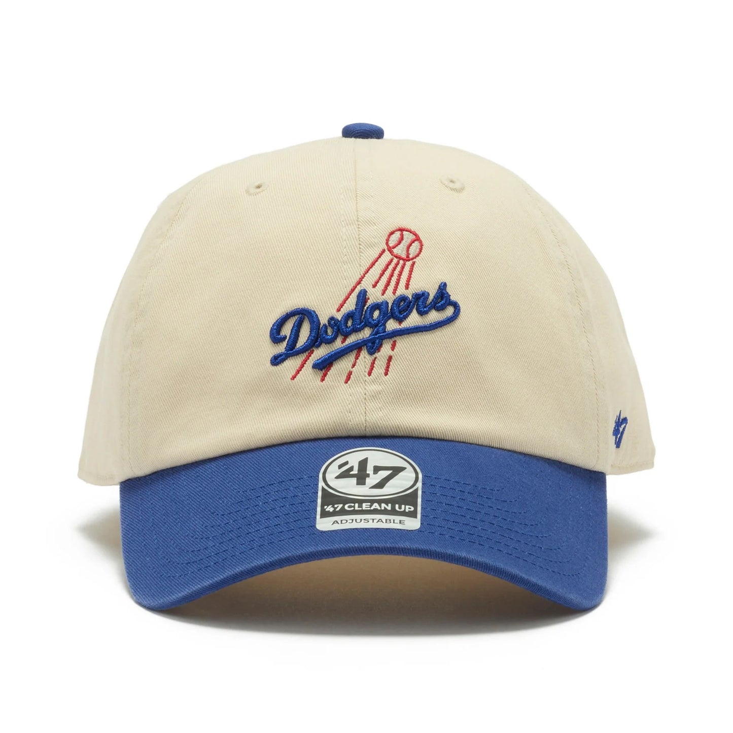 ’47 BRAND Los Angeles Dodgers - CLEAN UP Cooperstown BONE/ROYAL 【14858289 47A BCPTN-NLTRG12GWS-NT58】