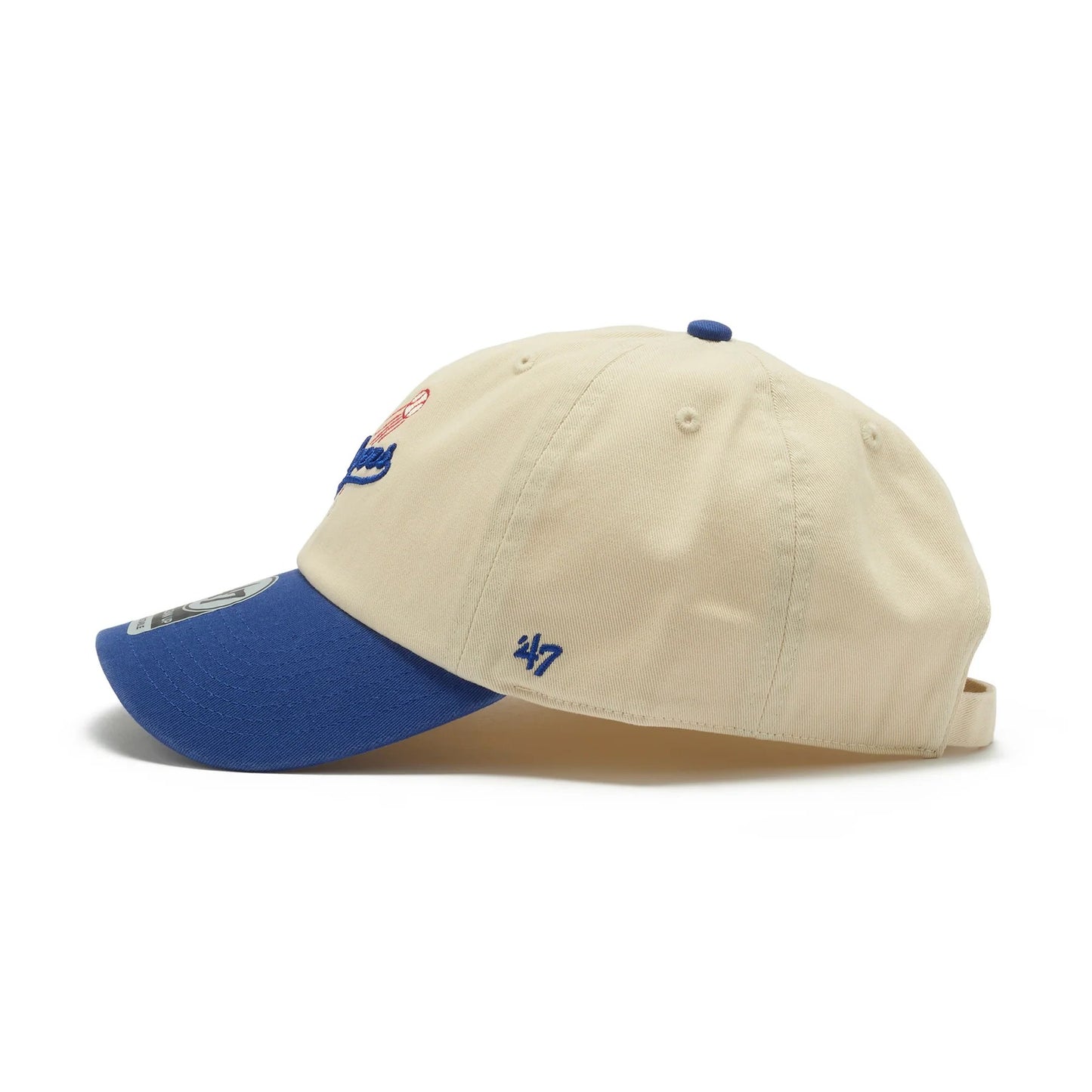 ’47 BRAND Los Angeles Dodgers - CLEAN UP Cooperstown BONE/ROYAL 【14858289 47A BCPTN-NLTRG12GWS-NT58】