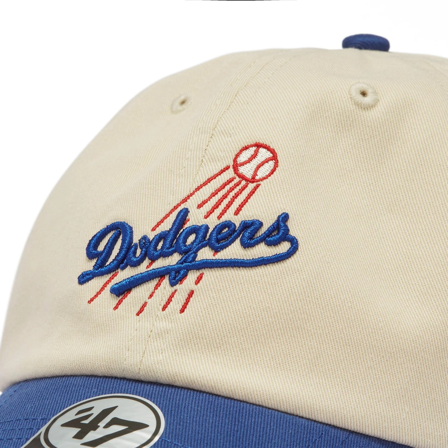 ’47 BRAND Los Angeles Dodgers - CLEAN UP Cooperstown BONE/ROYAL 【14858289 47A BCPTN-NLTRG12GWS-NT58】