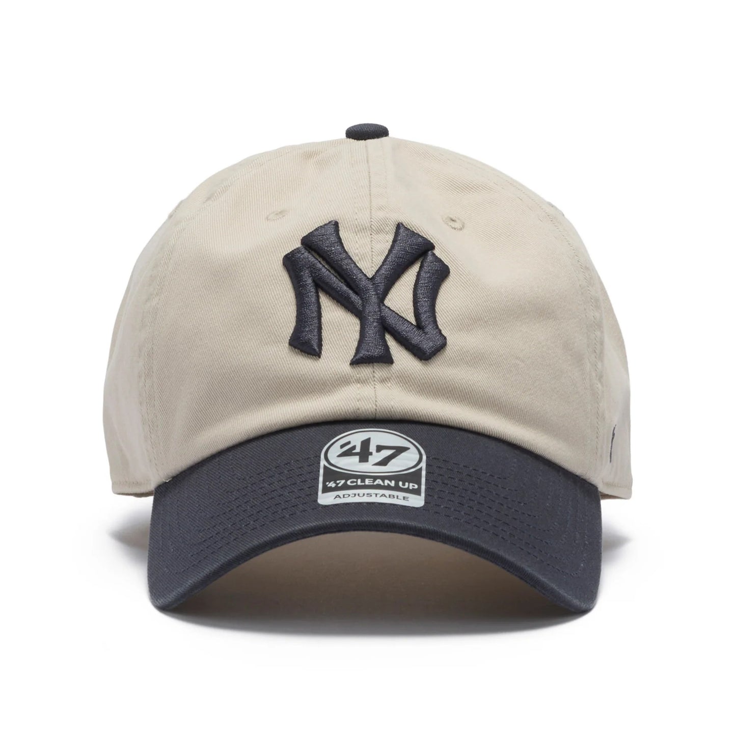 ’47 BRAND New York Yankees - CLEAN UP Cooperstown BONE/NAVY【14858290 47A BCPTN-NLTRG17GWS-BN11】