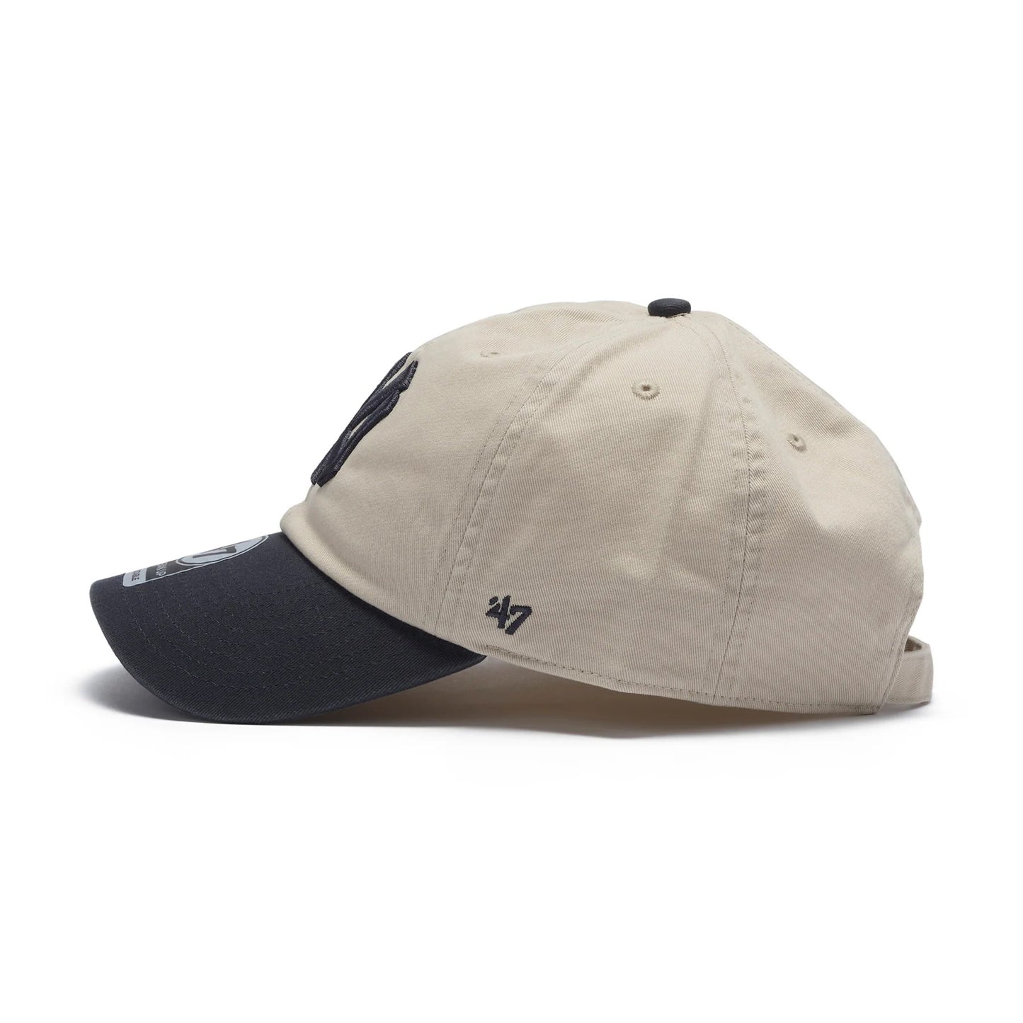 ’47 BRAND New York Yankees - CLEAN UP Cooperstown BONE/NAVY【14858290 47A BCPTN-NLTRG17GWS-BN11】