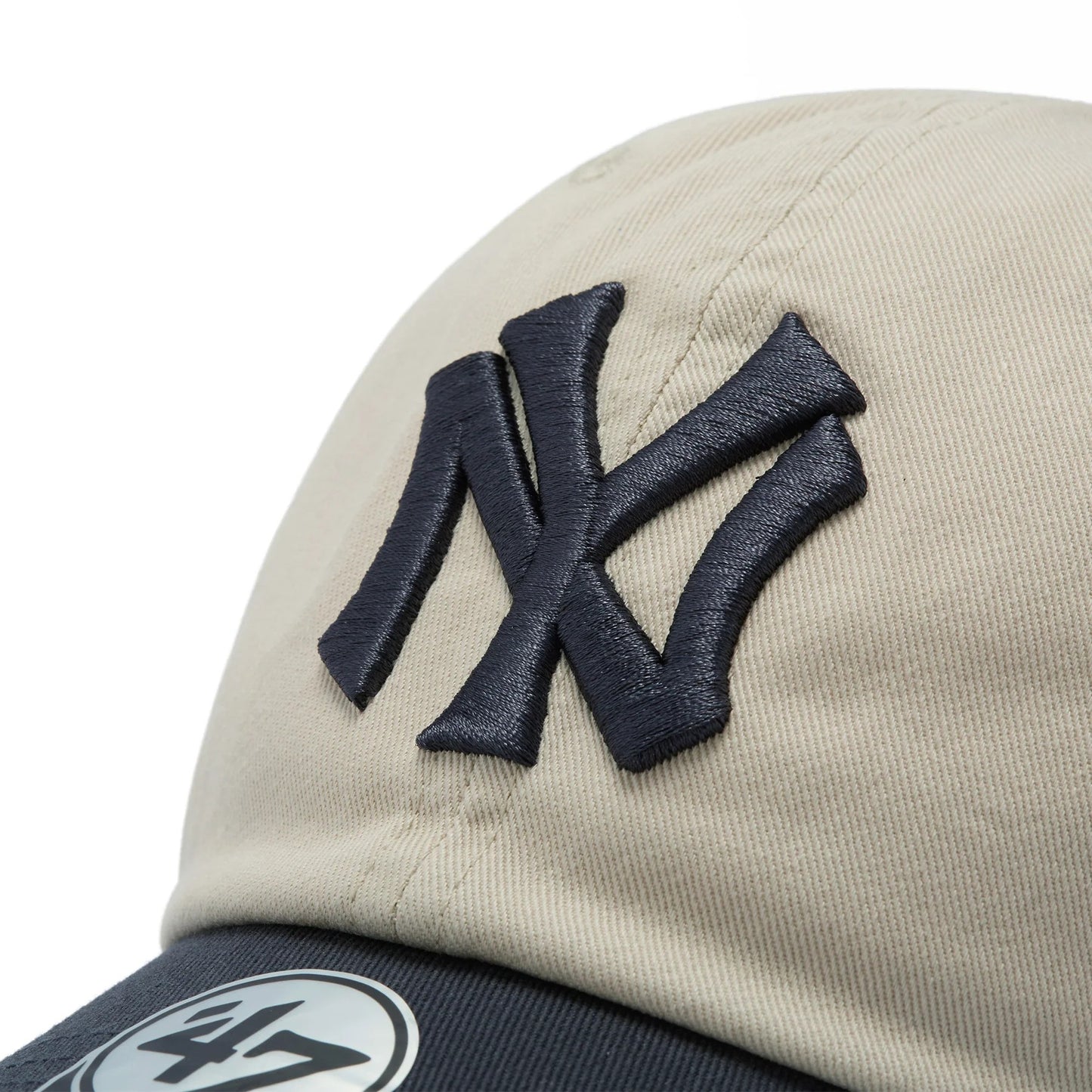 ’47 BRAND New York Yankees - CLEAN UP Cooperstown BONE/NAVY【14858290 47A BCPTN-NLTRG17GWS-BN11】