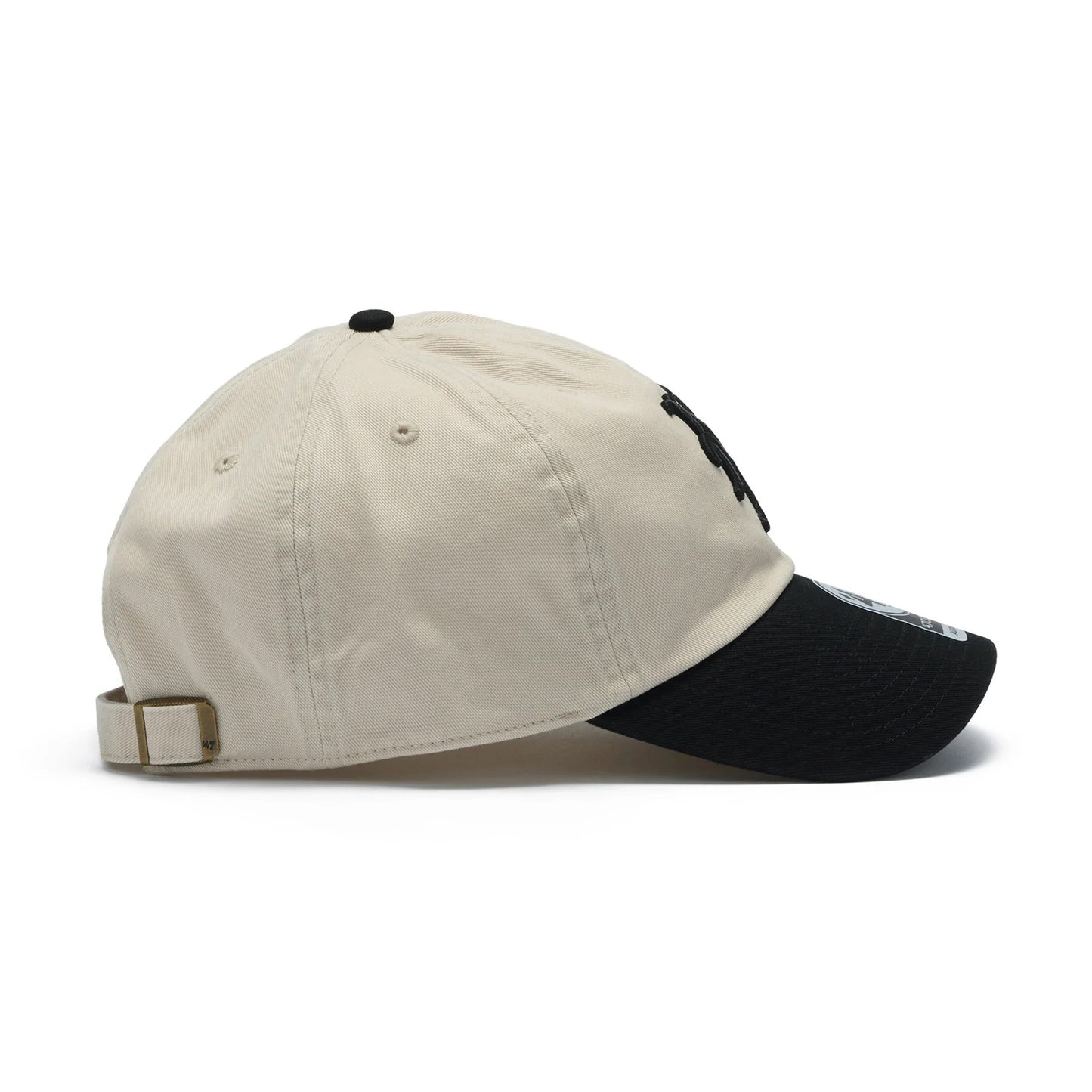 ’47 BRAND New York Mets - CLEAN UP Cooperstown BONE/BLACK 【14858291 47A BCPTN-NLTRG16GWS-BNA62】