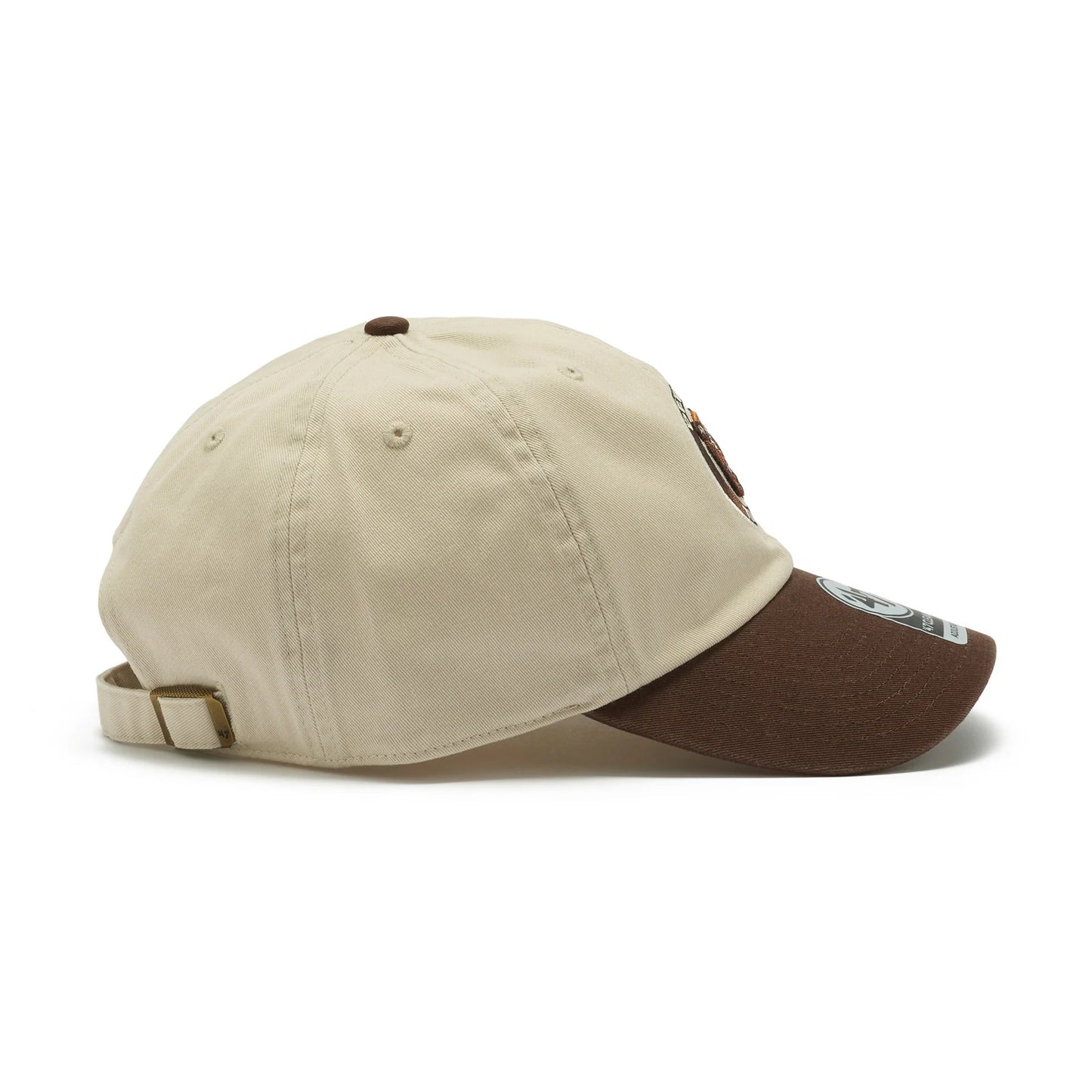 ’47 BRAND Detroit Tigers - CLEAN UP Cooperstown BONE/BROWN 【14858292 47A BCPTN-NLTRG09GWS-BN64】