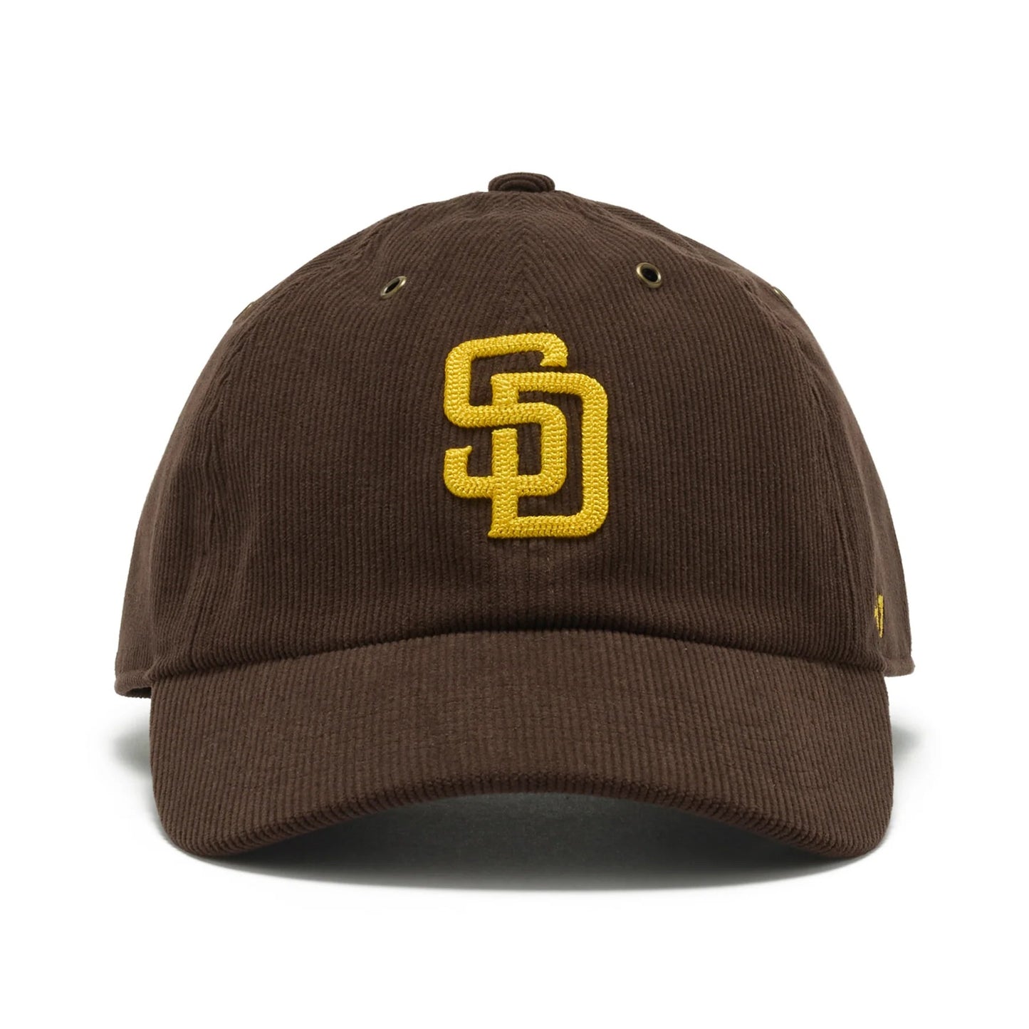 ’47 BRAND San Diego Padres - CLEAN UP Thin Cord BROWN 【14858294 47A B-TCDCU21IWS-BW】