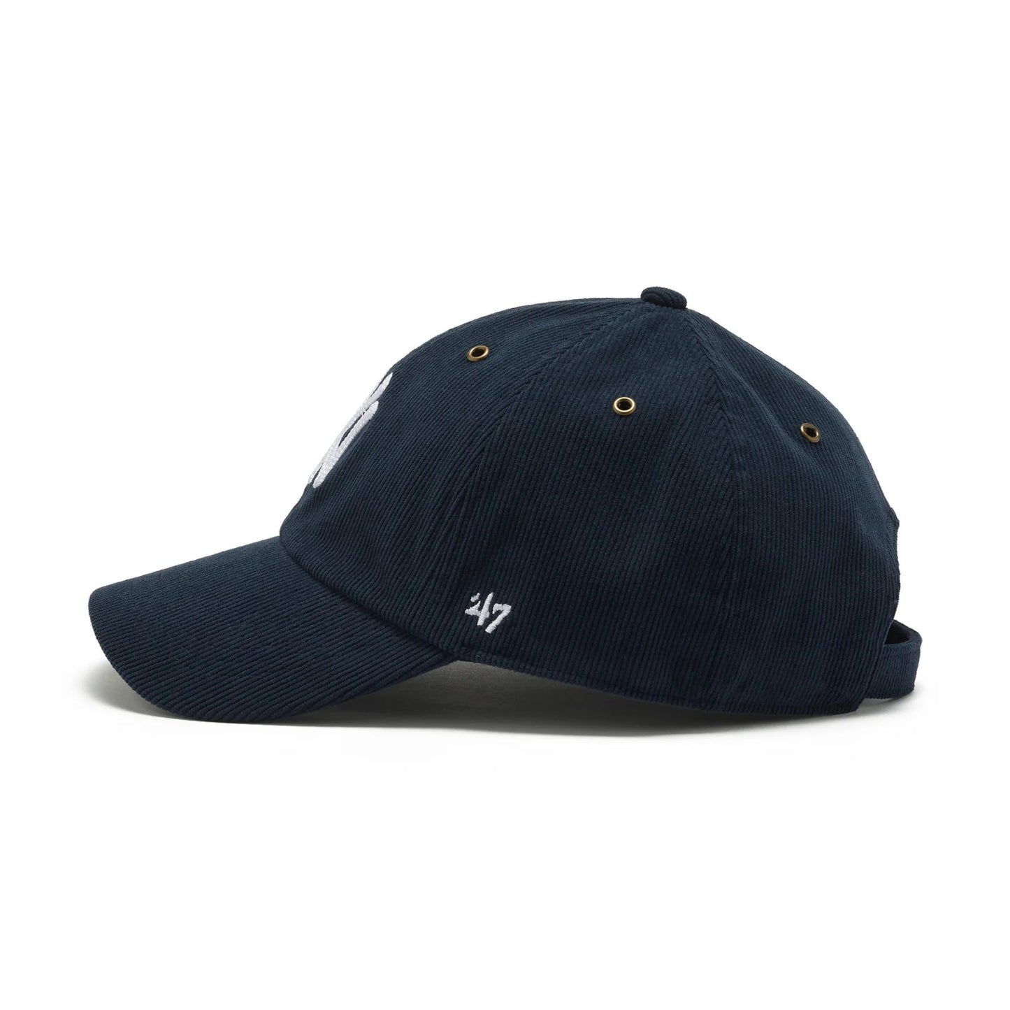 ’47 BRAND New York Yankees - CLEAN UP Thin Cord NAVY 【14858296 47A B-TCDCU17IWS-NY】