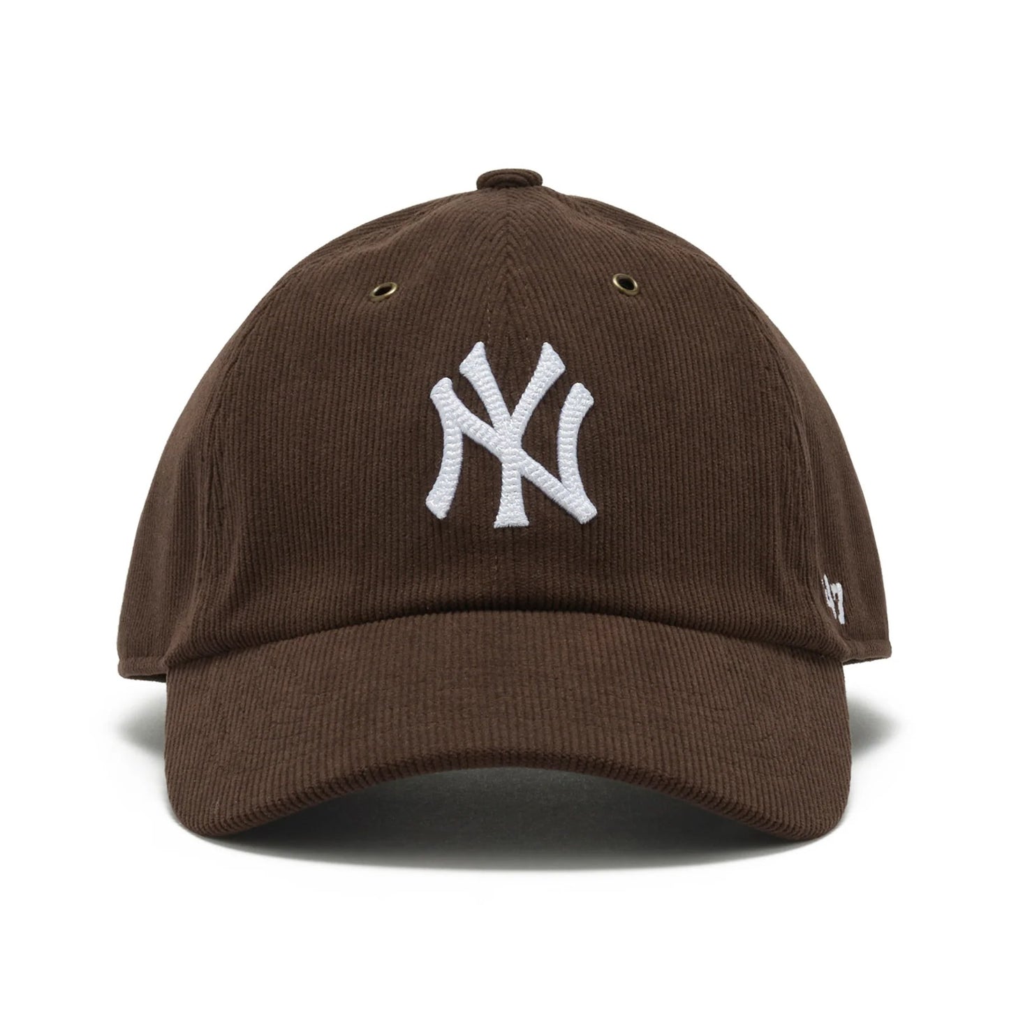 ’47 BRAND New York Yankees - CLEAN UP Thin Cord BROWN 【14858298 47A B-TCDCU17IWS-BW】