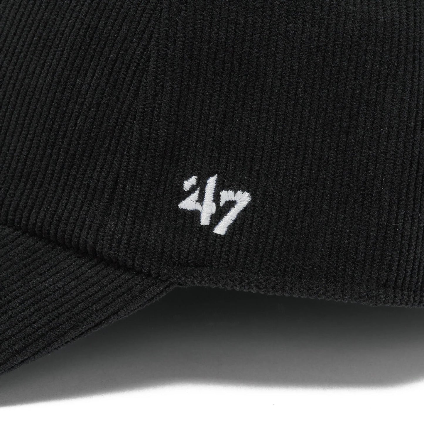 ’47 BRAND New York Yankees - CLEAN UP Thin Cord BLACK 【14858299 47A B-TCDCU17IWS-BK】
