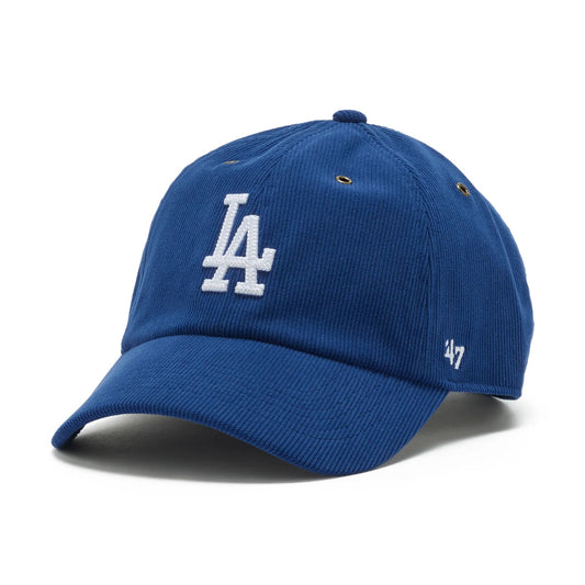 ’47 BRAND Los Angeles Dodgers - CLEAN UP Thin Cord ROYAL 【14858300 47A B-TCDCU12IWS-RY】
