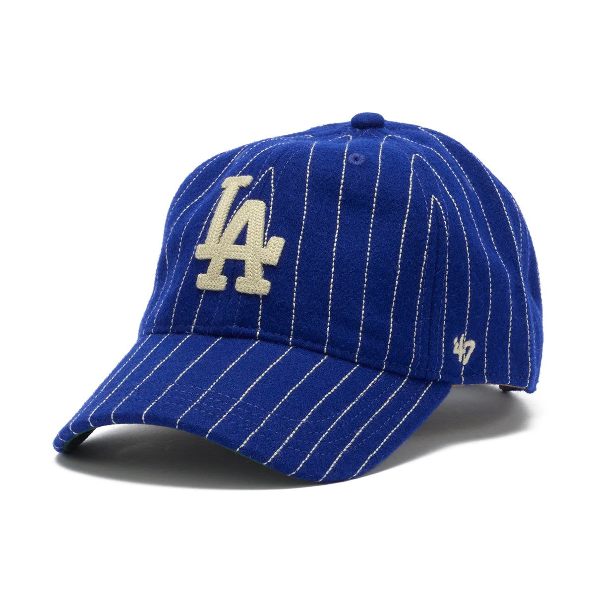 ’47 BRAND Los Angeles Dodgers - CLEAN UP Wool Pinstripe ROYAL  【14858305 47A B-WOPCU12WIS-RY】