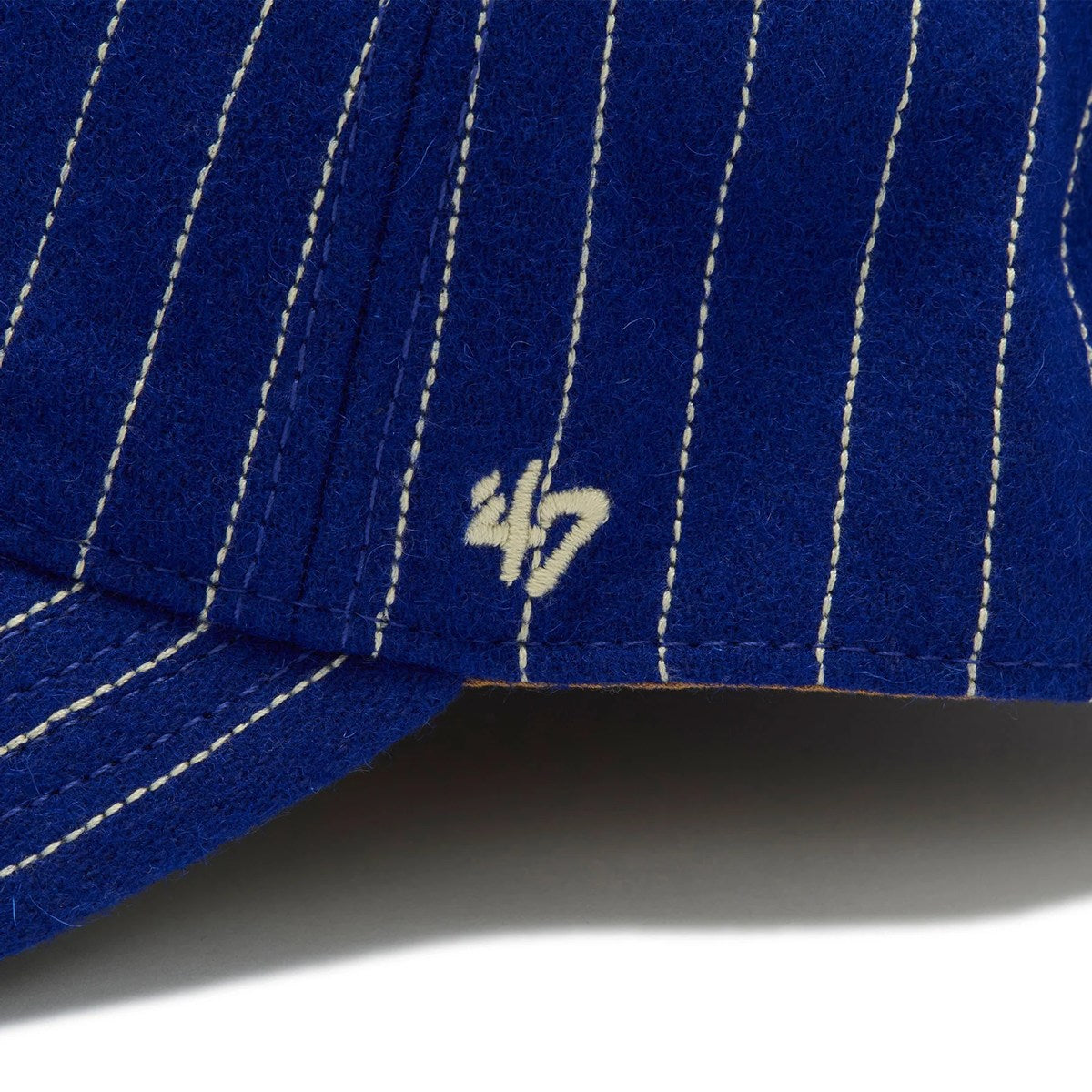 ’47 BRAND Los Angeles Dodgers - CLEAN UP Wool Pinstripe ROYAL  【14858305 47A B-WOPCU12WIS-RY】