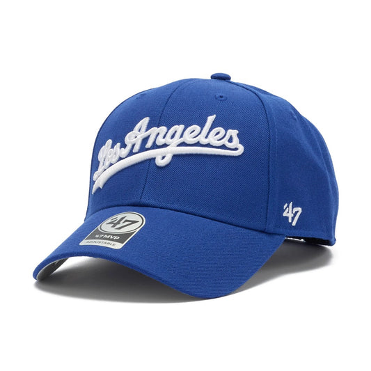’47 BRAND Los Angeles Dodgers - MVP MLB Wordmark ROYAL【14858311 47A B-SCMVP12WBV-RYB】