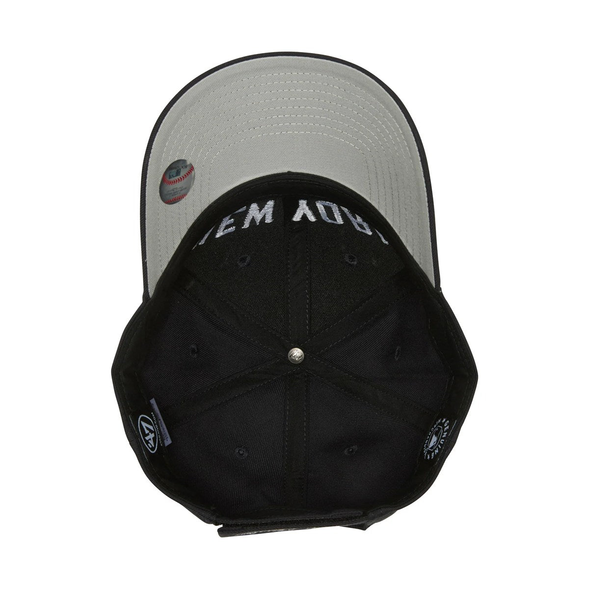 ’47 BRAND New York Yankees - MVP MLB Wordmark NEW YORK NAVY 【14858312 47A B-SCMVP17WBV-NYA】