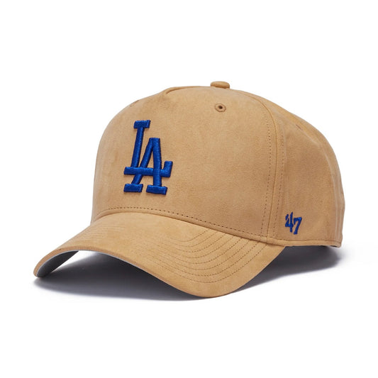 ’47 BRAND Los Angeles Dodgers - MVP 1Ultra Suede KHAKI 【4858314 47A B-USMDT12USS-KH】